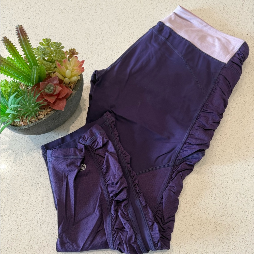 lululemon vintage running crop